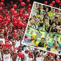 Hinchada de Santa Fe anuncia “respeto” y buen trato a barra del Bucaramanga