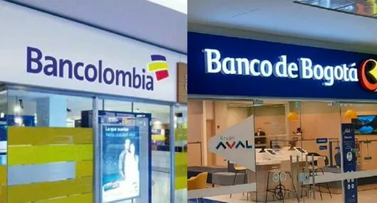 Bancolombia y Banco de Bogotá con ganancias importantes durante abril 2024