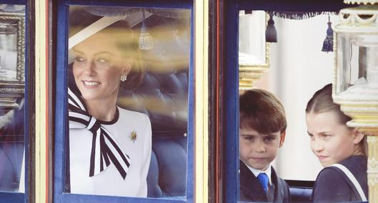 La princesa Kate hace su primera aparición oficial tras su diagnóstico de cáncer