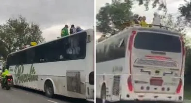 Trancón en final Santa Fe vs. Bucaramanga