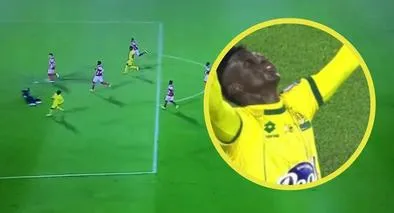 Gol de Jhon Emerson Córdoba empató la final de vuelta ante Independiente Santa Fe y con su anotación recuperó la ventaja para Bucaramanga.