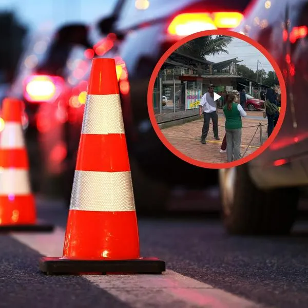 Un carro se accidentó contra un local del centro comercial Granada Hills, en Bogotá