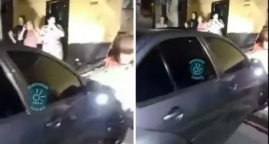 Video de accidente de carro que terminó dentro de casa; pasajeros iban borrachos