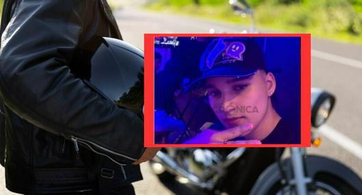 Accidente de tránsito: Daniel Alejandro Betancourt , de 18 años, murió al perder el control de la moto
