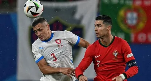 Portugal y Cristiano Ronaldo sufrieron con República Checa: agónica victoria 2-1 en la Eurocopa