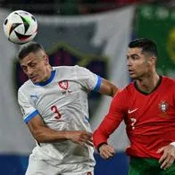 Portugal y Cristiano Ronaldo sufrieron con República Checa: agónica victoria 2-1 en la Eurocopa