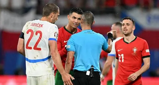 Cristiano Ronaldo y la polémica acción contra República Checa por la que le dicen "antifútbol"