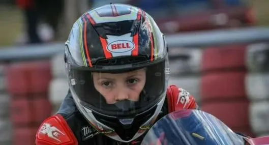 Conmoción en el motociclismo por muerte de piloto de 9 años en un entrenamiento