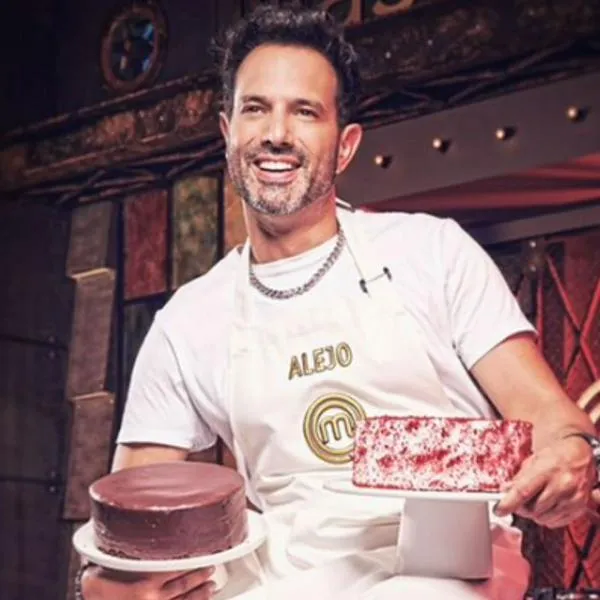 Alejandro Estrada no para de piropear a Dominica de Masterchef Celebrity Colombia