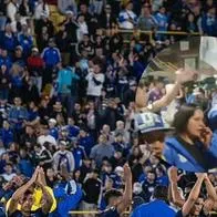 Así celebraron cumpleaños de Millonarios en sur de Bogotá; hinchas salieron a las calles