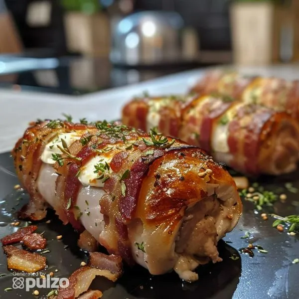 Cómo hacer rollitos de pechuga y tocino en casa para compartir con sus invitados o para un almuerzo delicioso. Estos son los pasos y los ingredientes. 
