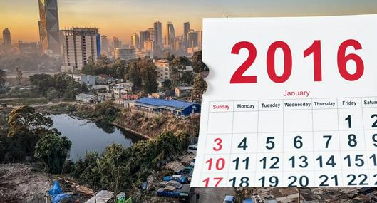 Etiopía y calendario 2016, en nota sobre que en ese país hay 13 meses