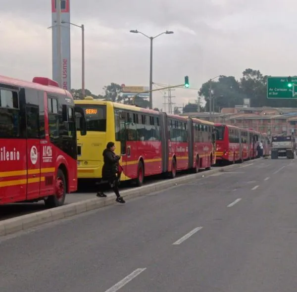 Movilidad en Bogotá hoy: Transmilenio cierra Portal Usme y estaciones por marcha