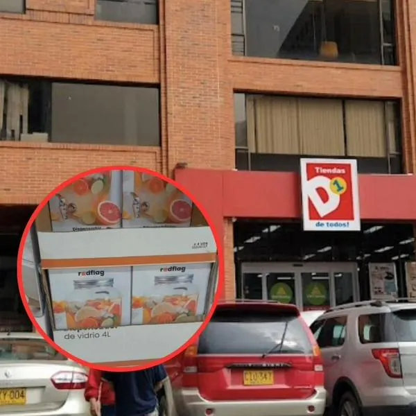 Producto D1 para la zona de lavandería; es para organizar y cuesta menos de 24.000 pesos