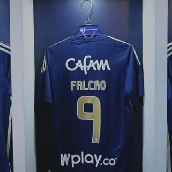 Cuánto valdría la camiseta de Millonarios con el estampado de Radamel Falcao, nuevo jugador del equipo: foto