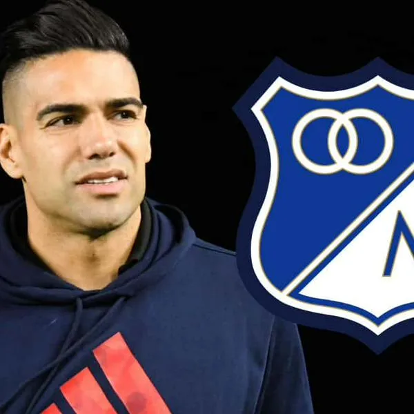 Falcao llega a Millonarios con un valor de mercado de 800.000 euros, cifra más baja desde 2023