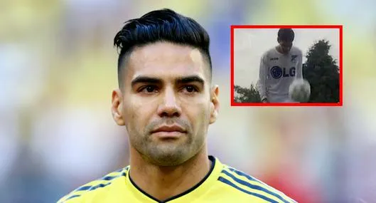 Radamel Falcao, a propósito del video con el que Millonarios lo presentó como su nuevo jugador: video