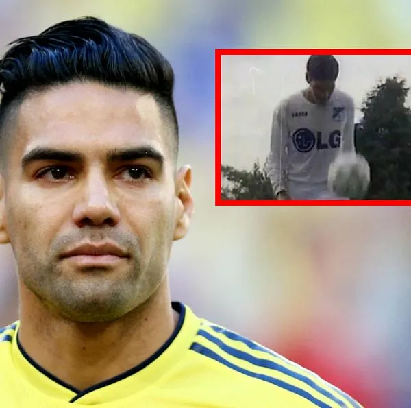 Radamel Falcao, a propósito del video con el que Millonarios lo presentó como su nuevo jugador: video