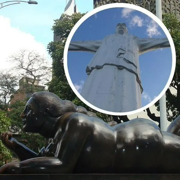 Fotos de esculturas de Botero y Cristo Rey, en nota sobre qué ciudad es más grande entre Medellín y Cali: así puede escoger mejor destino