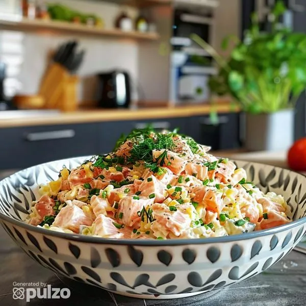 Cómo hacer ensalada rusa con atún en casa para compartir con sus invitados o para un almuerzo delicioso. Estos son los pasos y los ingredientes. 