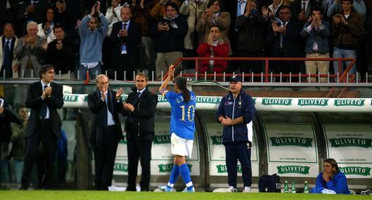 Roberto Baggio fue secuestrado y herido mientras veía partido de España y Italia