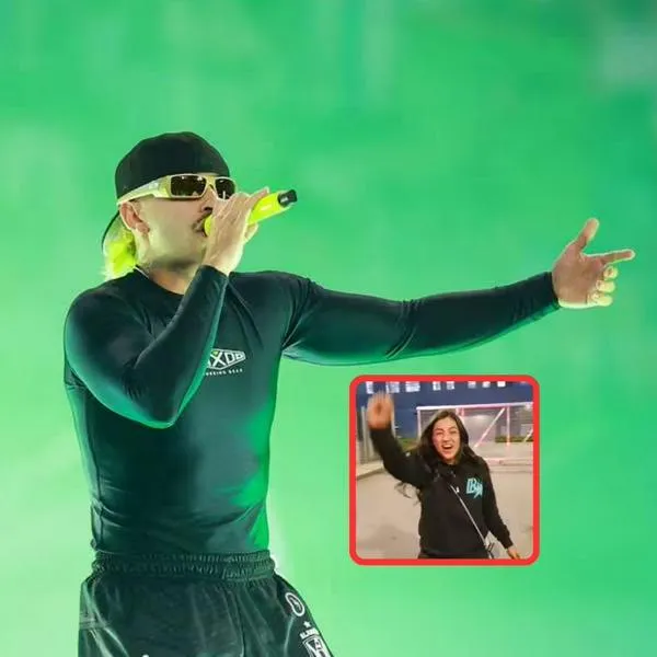 Sheyla García se emocionó con Feid en la Copa América; "Que belleza. mor"