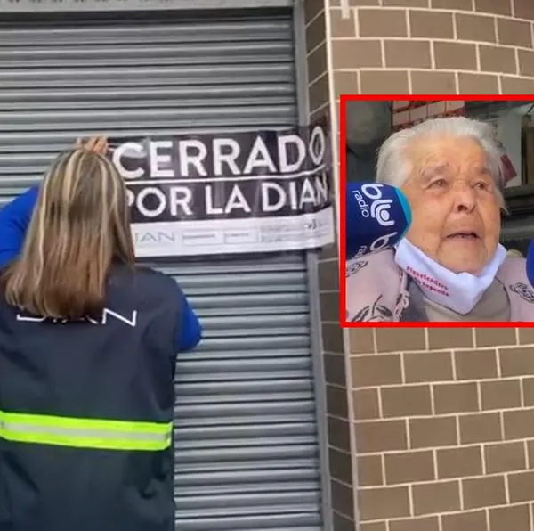 El piqueteadero de doña Segunda, sellado por la Dian.