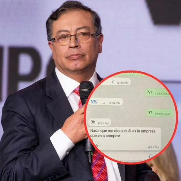 Los mensajes del narcopiloto que estuvo en chat de la campaña Gustavo Petro