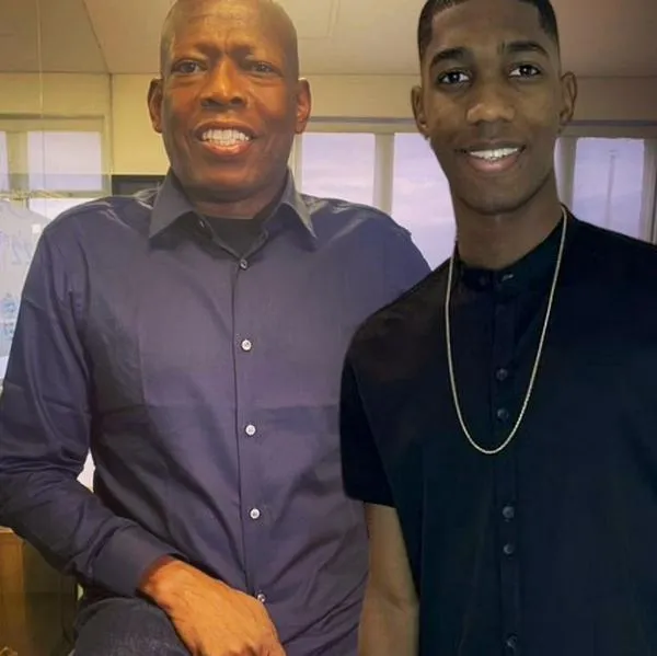 'Tino' Asprilla y Yáser Asprilla, en nota sobre si son padre e hijo