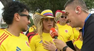 Mujer en EE UU dijo grosería a Eduardo Luis previo a partido Colombia-Paraguay
