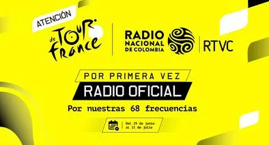Viva un Tour de Francia inédito y que se escuchará por primera vez en la radio pública de Colombia