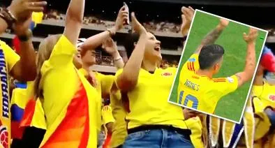 Aplauso a James Rodriguez, figura hoy de Colombia ante Paraguay 
