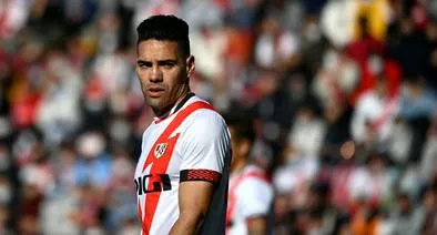 Falcao se despidió del Rayo Vallecano.