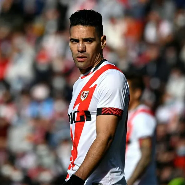Falcao se despidió del Rayo Vallecano.