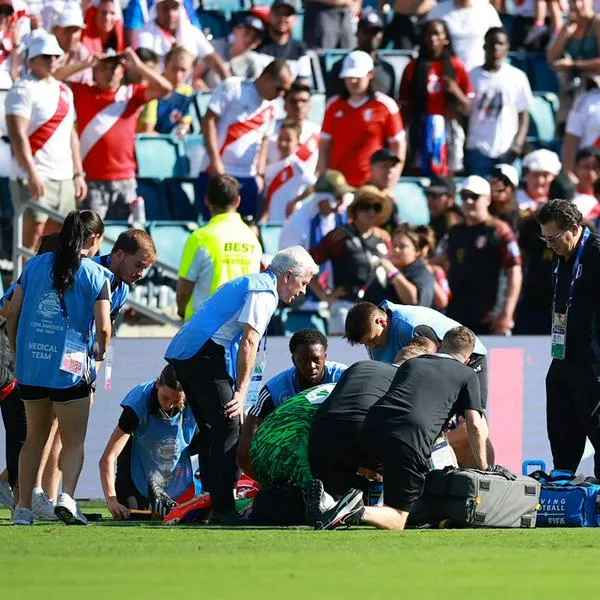 Copa América hoy video de árbitro desmayado en Perú vs. Canadá en Kansas