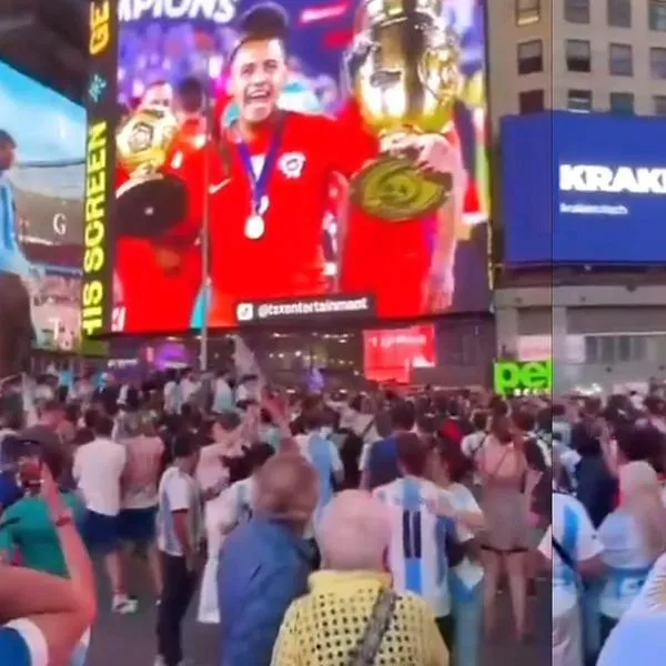 Hinchas de Argentina, amargados por chilenos en Copa América