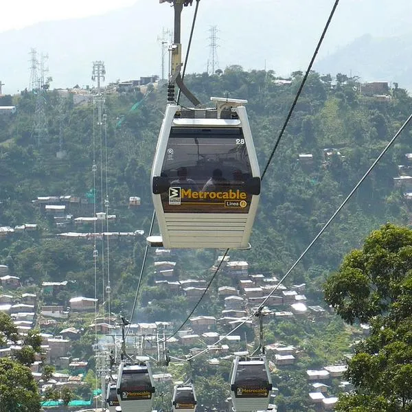 Metrocable de Medellín, en nota sobre estaciones cerradas por accidente en línea K