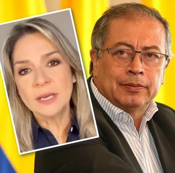 Gustavo Petro, que rompió promesa a Vicky Dávila.
