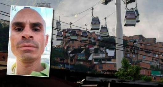 “Era un buen padre, trabajador y madrugador”: allegados de Jhon Jairo Londoño lamentaron accidente en el metrocable