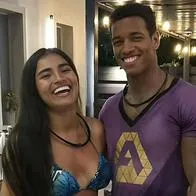Kevyn, del 'Desafío', se puso celoso con Natalia por carta que le llegó del ex.