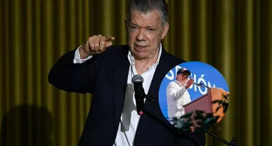 Juan Manuel Santos criticó a Gustavo Petro por violencia contra firmantes de paz