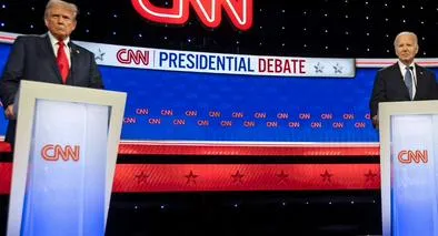 Qué pasa en el debate presidencial entre Biden y  Trump en Estados Unidos