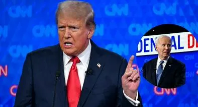 Donald Trump retó a Biden a practicarse prueba cognitiva en debate presidencial