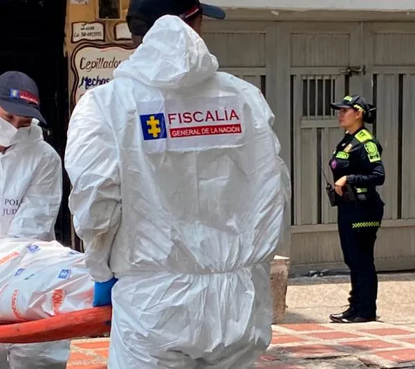 Fiscalía u Policía en inspección de cuerpo en Antioquia. 