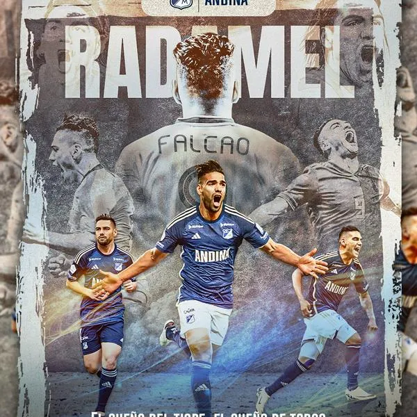 Dónde ver el debut de Falcao con Millonarios.