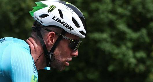 Foto de Mark Cavendish, en nota sobre video del ciclista en Tour de Francia con drama en primera etapa 