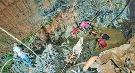 Derrumbe en mina de Nechí deja dos adolescentes muertos