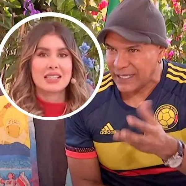 Fotos de Óscar Borda y de Mónica Molano, en nota de que el actor en Bravíssimo tiró dura frase en respuesta a su color de piel (video)