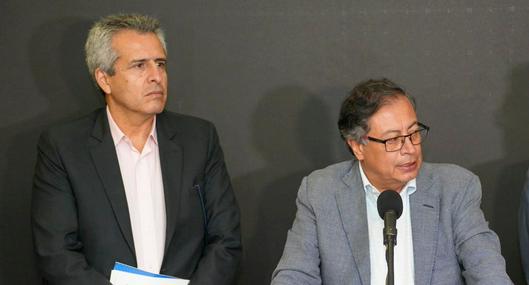 Petro confirma la salida de Luis Fernando Velasco del MinInterior y anuncia los retos del siguiente ministro