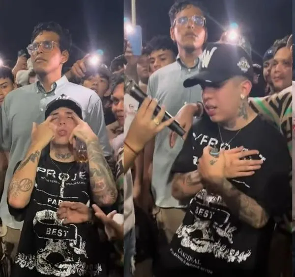 Westcol apareció despechado en Barranquilla y estuvo en concierto callejero